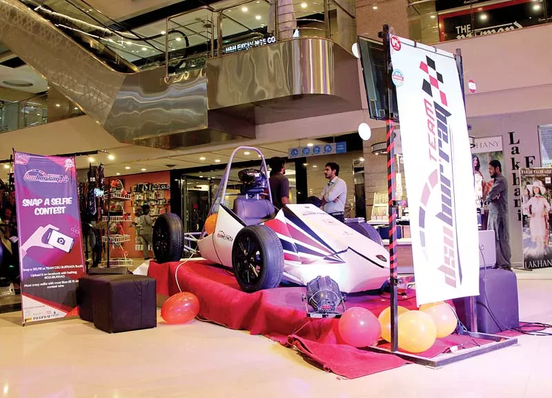 burraq a student built fuel efficient car is the brainchild of engineering students zabrain arshad and mataf khan photo courtesy dha suffa university burraq a student built fuel efficient car is the brainchild of engineering students zabrain arshad and mataf khan photo courtesy dha suffa university