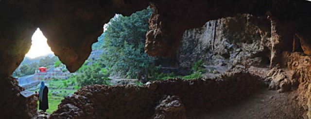 shah allah ditta caves have been suffered due to the negligence of the authorities photos file