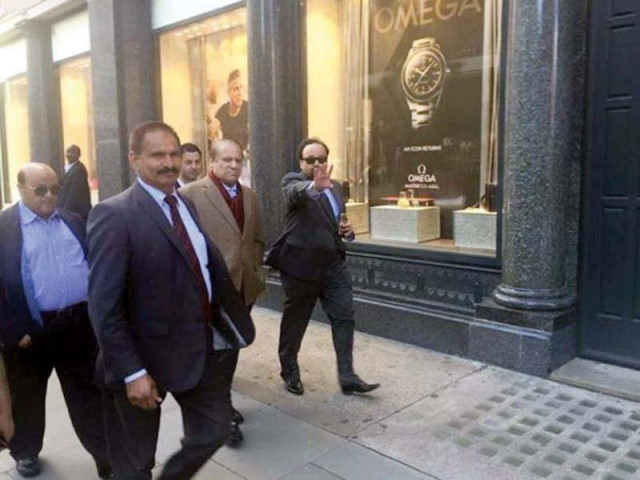 pm nawaz sharif is seen taking a stroll on a street in london photo inp pm nawaz sharif is seen taking a stroll on a street in london photo inp