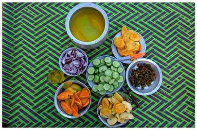 in pictures what muslims around the world have in iftar