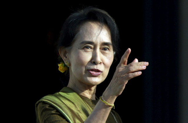 government employee referred to suu kyi as the wife of a quot kalar quot a derogatory term used to slander foreigners photo reuters