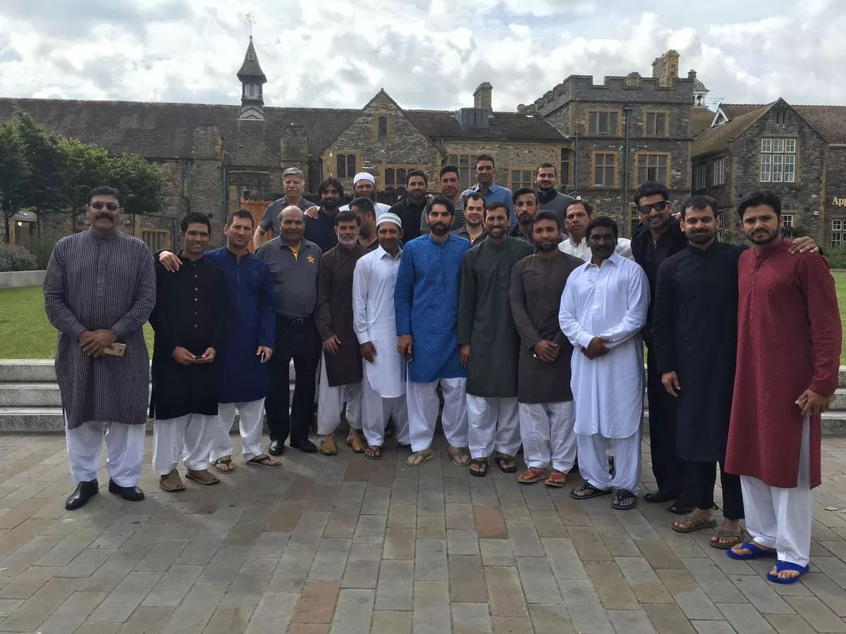 pakistan cricket team celebrates eid in england photo pcb official pakistan cricket team celebrates eid in england photo pcb official
