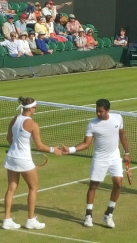 aisam and shvedova defeat the british duo neal skupski and anna smith 2 0 in the third round photo twitter aisam and shvedova defeat the british duo neal skupski and anna smith 2 0 in the third round photo twitter