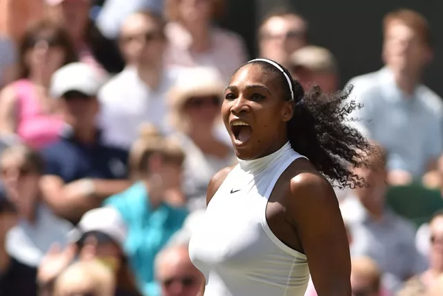 us player serena williams wins a point against russia 039 s elena vesnina during their women 039 s semi final match on the eleventh day of the 2016 wimbledon championships at the all england lawn tennis club in wimbledon southwest london photo afp us player serena williams wins a point against russia 039 s elena vesnina during their women 039 s semi final match on the eleventh day of the 2016 wimbledon championships at the all england lawn tennis club in wimbledon southwest london photo afp
