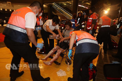 at least 21 injured in taiwan train explosion