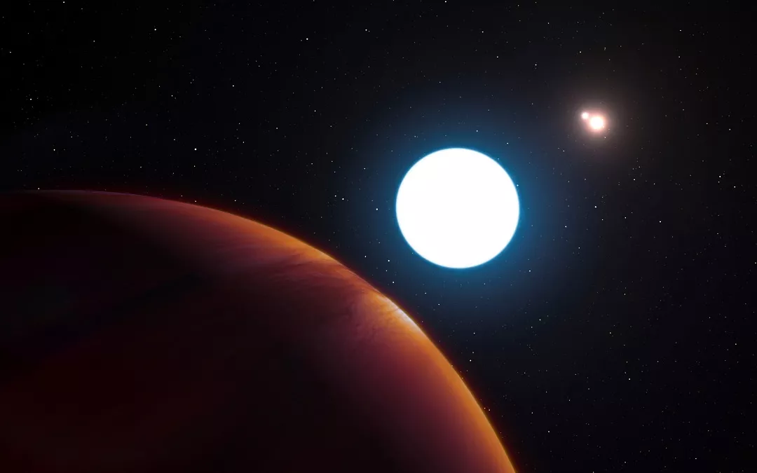 an artist 039 s impression shows a view of the triple star system hd 131399 from close to the giant planet orbiting in the system photo reuters an artist 039 s impression shows a view of the triple star system hd 131399 from close to the giant planet orbiting in the system photo reuters