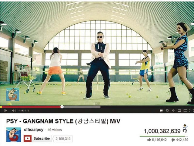 in 2012 gangnam style became the first youtube video to reach one billion views photo file in 2012 gangnam style became the first youtube video to reach one billion views photo file