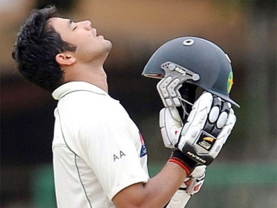 ton up azhar delivers yet again for pakistan