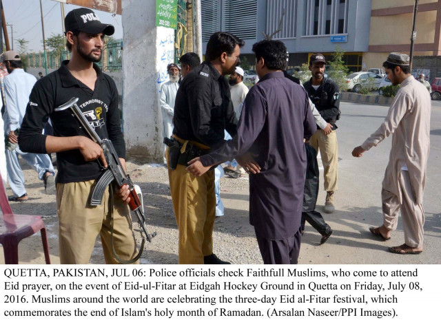 the bullet riddled body of a man identified as ghulam rasool was found in tambo area of naseerabad district on eid day photo ppi