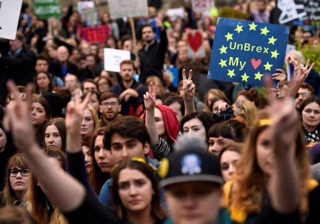 the british government on saturday formally rejected a petition signed by more than 4 125 million people calling for a second referendum on britain 039 s membership of the eu photo reuters the british government on saturday formally rejected a petition signed by more than 4 125 million people calling for a second referendum on britain 039 s membership of the eu photo reuters