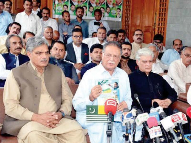pervaiz rashid addresses the news conference in muzaffarabad photo app pervaiz rashid addresses the news conference in muzaffarabad photo app