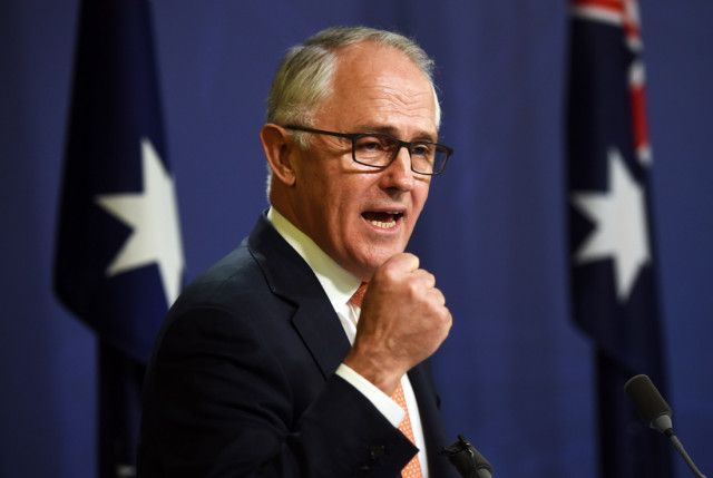 australia 039 s prime minister malcolm turnbull declares victory for the ruling conservatives at a press conference in sydney on july 10 2016 photo afp australia 039 s prime minister malcolm turnbull declares victory for the ruling conservatives at a press conference in sydney on july 10 2016 photo afp