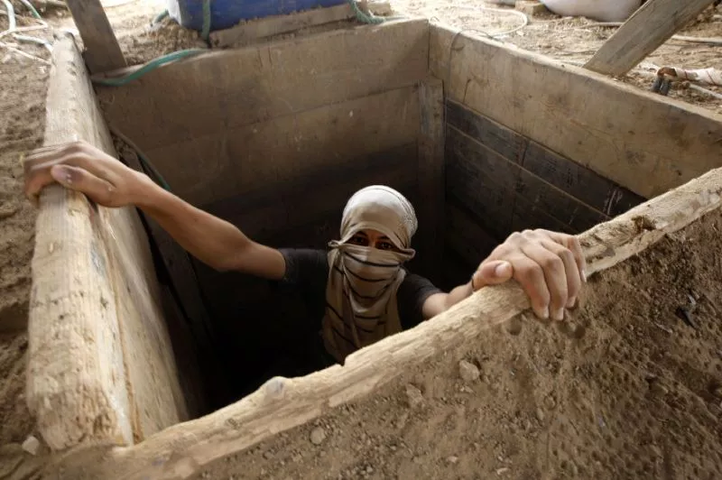since january 26 at least 12 gazans have been killed in five separate tunnel collapses photo afp since january 26 at least 12 gazans have been killed in five separate tunnel collapses photo afp