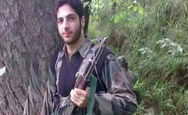 a file photo of burhan wani