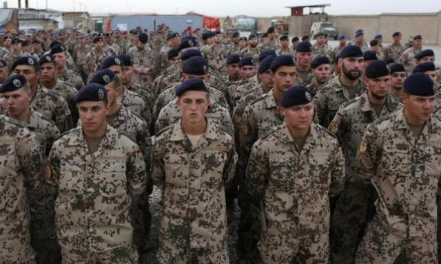 german troops who are part of the nato led international security assistance force isaf attend a memorial ceremony for slain soldiers photo reuters german troops who are part of the nato led international security assistance force isaf attend a memorial ceremony for slain soldiers photo reuters