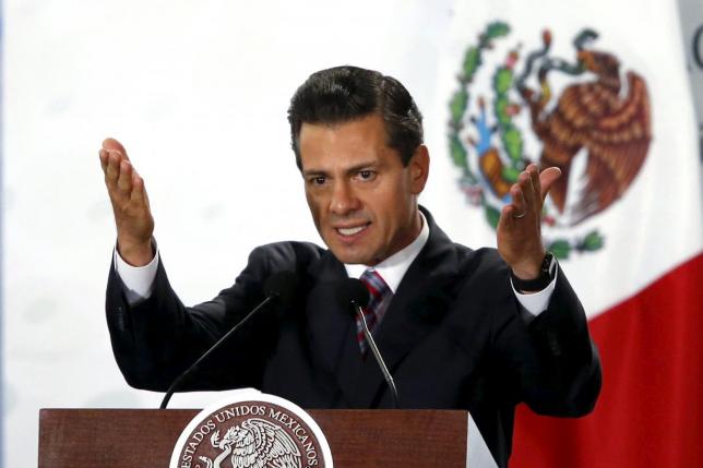 mexico 039 s president enrique pena nieto delivers a speech during the 78th anniversary of the expropriation of mexico 039 s oil industry in mexico city march 18 2016 photo reuters