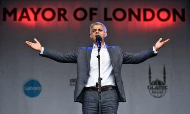 london mayor sadiq khan speaks at eid festival in trafalgar square photo pa london mayor sadiq khan speaks at eid festival in trafalgar square photo pa