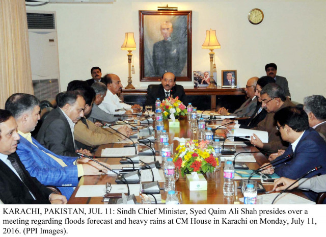 irrigation secretary zaheer hyder shah briefing the cm said the work on nine vulnerable bunds simultaneously is under way for the last month photo ppi irrigation secretary zaheer hyder shah briefing the cm said the work on nine vulnerable bunds simultaneously is under way for the last month photo ppi