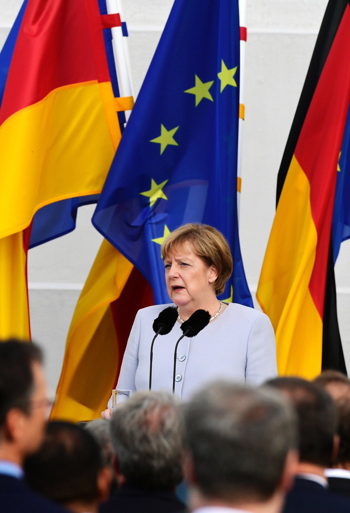 german chancellor angel merkel says britain 039 s access to eu 039 s single market depends on respect for key principles including the freedom of movement of eu citizens photo afp