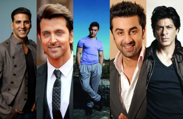 can you guess which two bollywood actors made it to the list