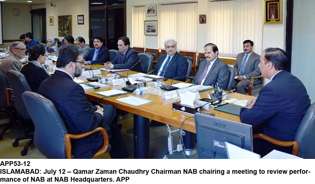 nab chairperson qamar zaman presiding over a meeting photo app nab chairperson qamar zaman presiding over a meeting photo app