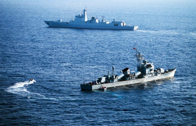 this file photo taken on may 5 2016 shows crew members of china 039 s south sea fleet taking part in a drill in the xisha islands or the paracel islands in the south china sea photo afp this file photo taken on may 5 2016 shows crew members of china 039 s south sea fleet taking part in a drill in the xisha islands or the paracel islands in the south china sea photo afp