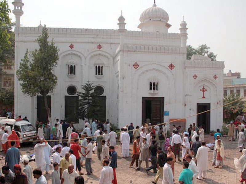 cecilia was critically injured in the twin suicide attacks at the all saint church on september 22 2013 over 100 people died and at least 150 suffered injuries on the tragic day photo muhammad iqbal express file