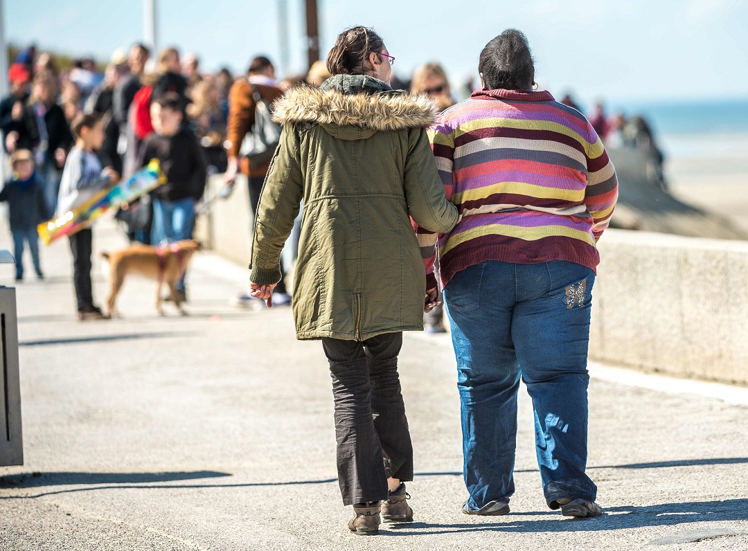 being overweight shaves about a year off a person 039 s life expectancy photo afp