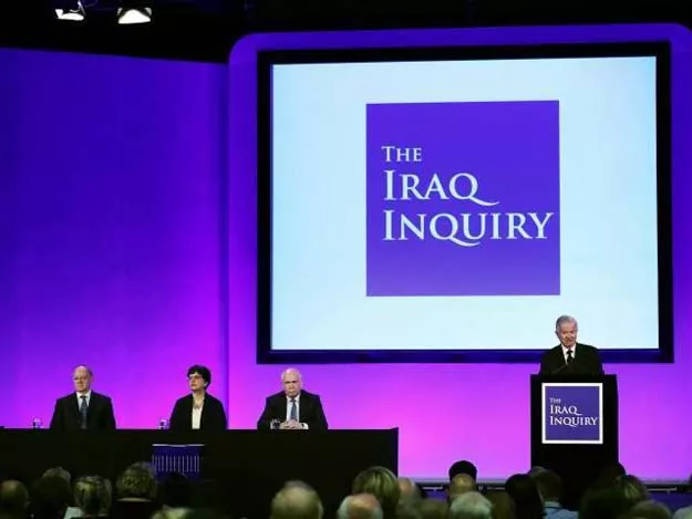 sir john chilcot presents the iraq inquiry report at the queen elizabeth ii centre in westminster london britain july 6 2016 photo reuters sir john chilcot presents the iraq inquiry report at the queen elizabeth ii centre in westminster london britain july 6 2016 photo reuters