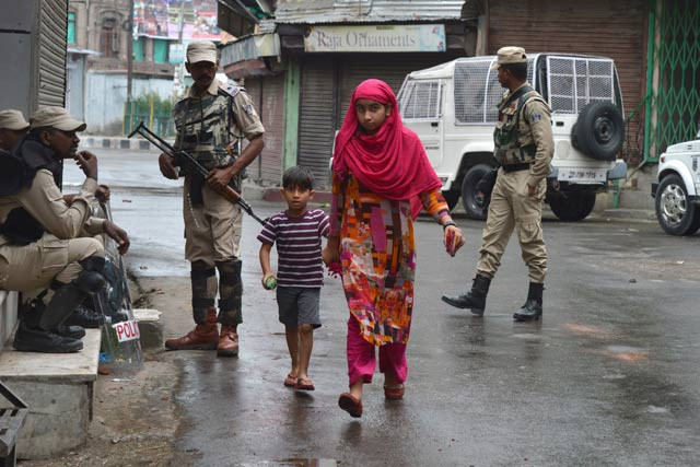 curfew imposed to stop people from gathering on streets and stage violent protests over the killing of burhan wani photo afp curfew imposed to stop people from gathering on streets and stage violent protests over the killing of burhan wani photo afp
