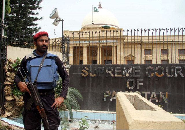 justice retd rehmat hussain jaffery divides judicial system into three components photo ppi