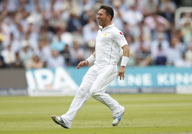 pakistan 039 s yasir shah celebrates after taking the wicket of england 039 s joe root in first test at lord 039 s on july 15 2016 pakistan 039 s yasir shah celebrates after taking the wicket of england 039 s joe root in first test at lord 039 s on july 15 2016