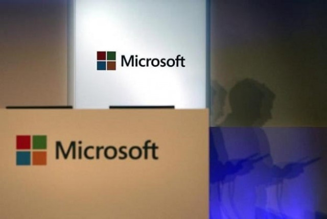 microsoft logo at the computex exhibition in taipei photo reuters microsoft logo at the computex exhibition in taipei photo reuters