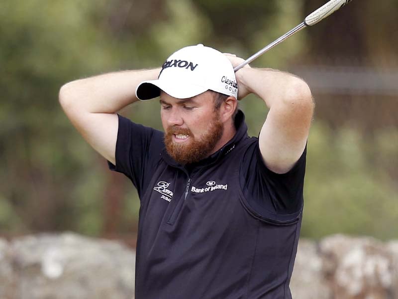 despite his exit lowry was pleased enough with his performance saying he went from wrestler hulk hogan to golfing great ben hogan photo reuters