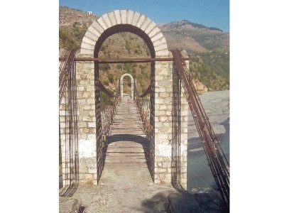 state of distress villagers demand repair of suspension bridge state of distress villagers demand repair of suspension bridge
