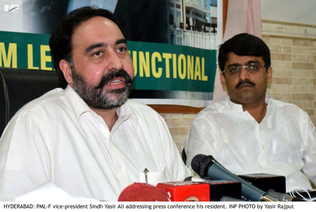 the pml f leader also smelled a conspiracy between the pml n and pakistan peoples party when it comes to conducting accountability of corrupt politicians and bureaucrats in the sindh government photo online the pml f leader also smelled a conspiracy between the pml n and pakistan peoples party when it comes to conducting accountability of corrupt politicians and bureaucrats in the sindh government photo online