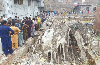 weak structures five people killed in roof collapse incidents in city
