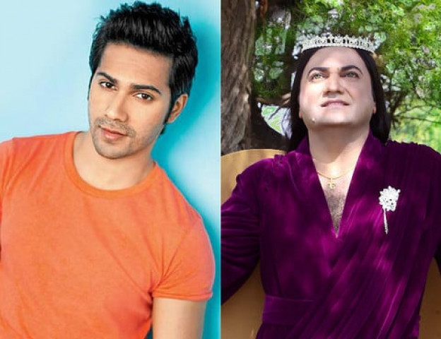 varun dhawan is totally rocking the purple gown look varun dhawan is totally rocking the purple gown look