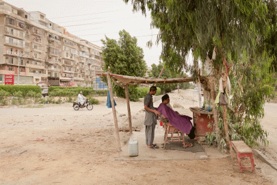 walk into pakistan s diverse barbershops through these stunning images