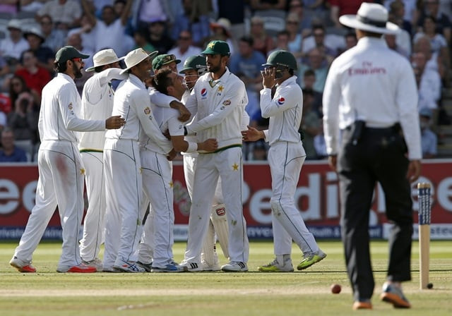 the team played as a unit says shaharyar photo afp the team played as a unit says shaharyar photo afp