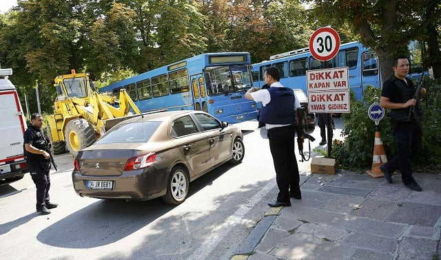 turkish police officers control access to the area around the parliament in ankara turkey july 18 2016 photo reuters turkish police officers control access to the area around the parliament in ankara turkey july 18 2016 photo reuters