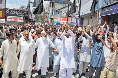 up in arms shopkeepers observe strike in abbottabad up in arms shopkeepers observe strike in abbottabad