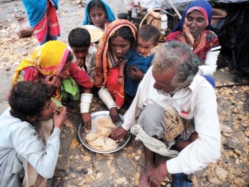 according to the report the level of poverty in sindh has gone down in the last several years photo afp