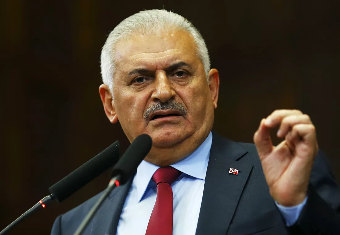 turkish prime minister binali yildrim addresses members of parliament from his ruling ak party akp during a meeting at the turkish parliament in ankara turkey july 19 2016 photo reuters turkish prime minister binali yildrim addresses members of parliament from his ruling ak party akp during a meeting at the turkish parliament in ankara turkey july 19 2016 photo reuters