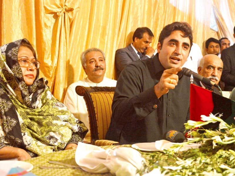 ppp chairman bilawal bhutto gestures during a news conference photo app
