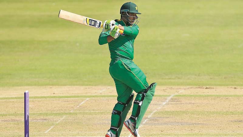 sharjeel has hit form just at the right time as he is now in contention for the odi series photo courtesy getty images