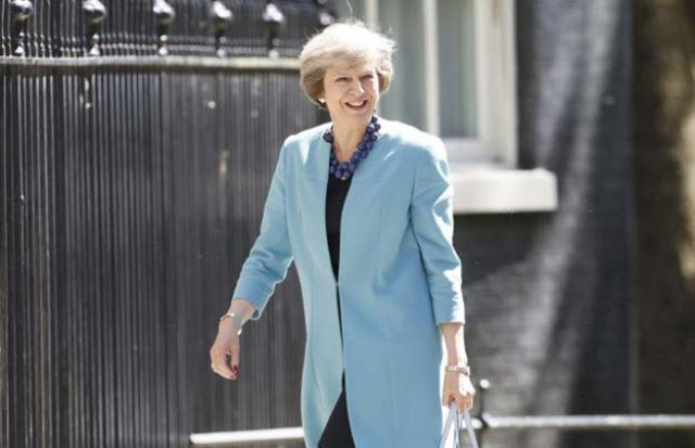 britain 039 s prime minister theresa may arrives at 10 downing street in central london july 14 2016 photo reuters britain 039 s prime minister theresa may arrives at 10 downing street in central london july 14 2016 photo reuters
