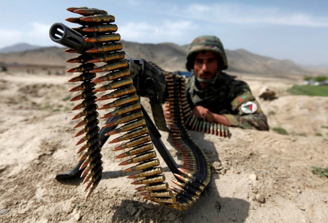 united states spent 300 million on ammunition for afghan army and police last year photo reuters united states spent 300 million on ammunition for afghan army and police last year photo reuters