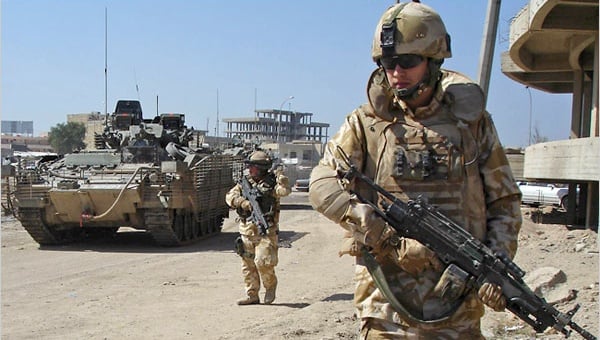 british troops in iraq in the previous occupation photo reuters