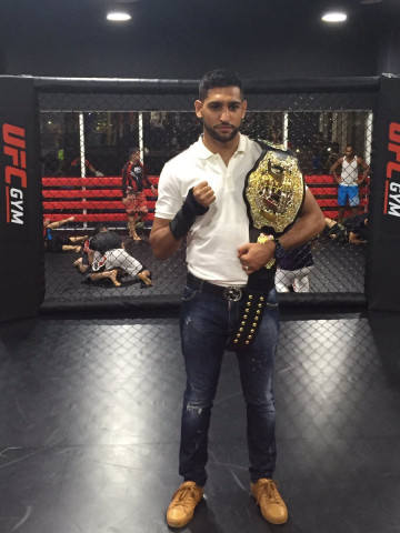 amir khan believes he has enough time left in his career to train in mixed martial arts mma photo courtesy twitter amirkingkhan amir khan believes he has enough time left in his career to train in mixed martial arts mma photo courtesy twitter amirkingkhan
